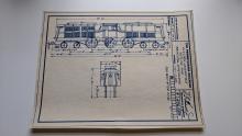 Locomotive Drawing for P5A Built after 5-1-34 Drawing Number F 406589