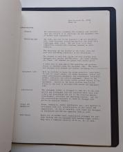 GE Specification 3078A for E-55 Electric Locomotive, PRR Electric Locomotive Replacement Program Presentation and Related Correspondence