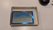 Consolidated Rail Corporation Thanks for The Memories 1976-1998 plaque