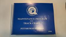 Maintenance Program and Track Chart: Pittsburgh Division, 1998