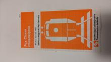 SEPTA Schedule (operated by Conrail under contract) - Fox Chase and Philadelphia - 1982-04-25
