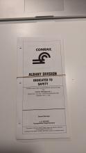 Conrail Albany Division Employee Timetable, 1996-01-01, No. 3