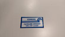 Cleveland Division One Step Closer sticker