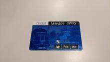 Conrail Employee Rail Ticket for use on SEPTA trains - Winter 1996