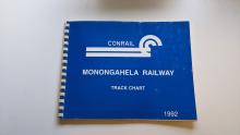 Monongahela Railway Track Charts 1992