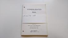 Conrail Freight Schedules, 1977-10-01