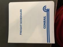 Conrail Freight Schedules, 1995-01