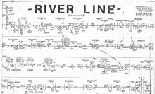Conrail River Line Track Chart, Hoboken to Selkirk
