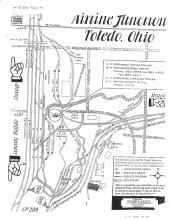 Airline Junction, Toledo, Ohio Track Chart