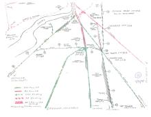 Maumee, Stanley, Walbridge Track Chart, April 8, 1997