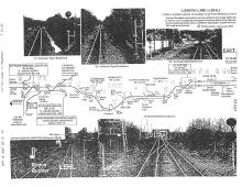 Lehigh Line Track Chart, February 2008
