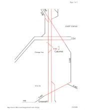 Calumet Track Chart
