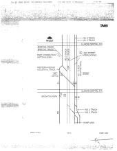 Brighton Park / Ash Street Track Chart, 7/15/2001