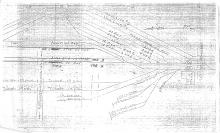 55th Street Yard Track Chart