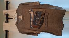 Conrail On Track with Safety Baltimore - Washington XL Sized Gray T Shirt