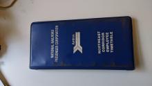 Amtrak Northeast Corridor Employee Timetable No 1. In effect 12:01 A.M. Sunday May 2 1993. Assigned to KW Miles.