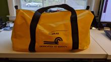 Yellow Conrail Safety Equipment Bag