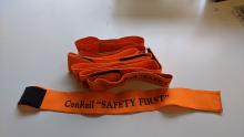 7x ConRail Orange Safety First Straps