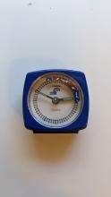 Plastic Desk Clock with Train