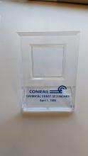 Conrail Chemical Coast Secondary Acrylic Plaque