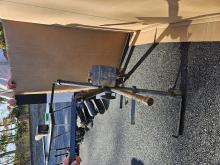 PRR position-light Spider Arm with Terminal Box; A (top) head of 2-headed signal mast.