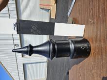 Finial, tall, #9758 cast on