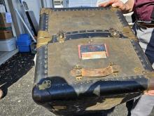 Travel trunk of Dr. R. E. Heiges, State Teachers College, Shippensburg, PA