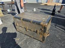 Travel trunk of Dr. R. E. Heiges, State Teachers College, Shippensburg, PA