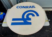 Disc with Conrail and Logo