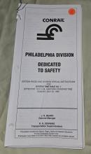 CR System Timetable No. 1, Philadelphia Div. stations & special instructions, 1995-07-23