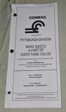 CR System Timetable No. 6, Harrisburg Division, 1998-01-15