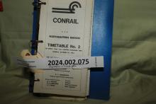 CR Northeastern Region Timetable No. 1, 1981-10-25
