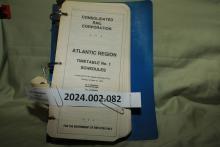 CR Atlantic Region Timetable No. 1, 1976-10-31