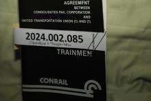 CR/UTU (c) and (t), Trainmen labor agreement, 1981-09-01