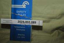 Safety Rules for Train, Locomotive, Other Transportation Employees, Eff. July 1978