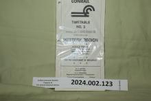 Western Region Timetable, 1988-06-26