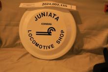 Juniata Locomotive Shop frisbee