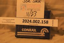 Box of Conrail playing cards