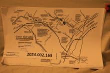 Map How Railroads Surmounted the Spine of the Alleghenies Between Altoona & Johnstown