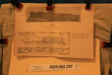 12 C&O steam, early diesel, freight and passenger car diagrams