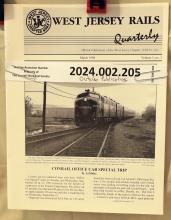 Wset Jersey Rails Quarterly, Conrail Office Car Trip, March 1996