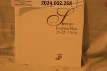 Strategic Business Plan, 1992-1996