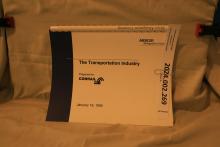 The Transportation Industry, prepared for CR by Mercer Management Consulting, 1995-01-16