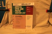 Official Open and Pre-Pay Station List 1994-03-15