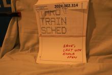 Train Schedule, April 1993