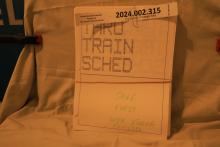 Train Schedule, November 1992