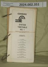 CR System Employee Timetable 1995-07-23