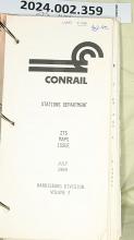 ZTS Maps, Harrisburg Division, Vol. 3, 1989-07-00