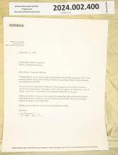 Letter from T.T. O'Toole to CR Safety Committee members, 1998-09-21