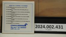 CR customer tile/coaster